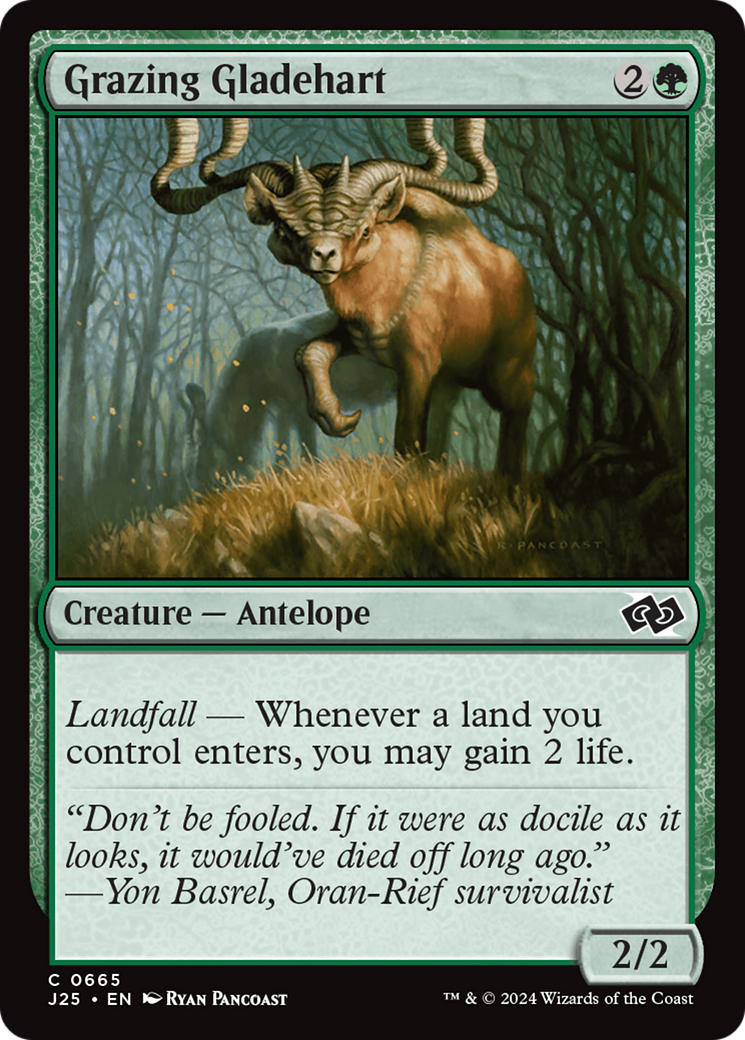 Grazing Gladehart [Foundations Jumpstart] | Good Games North