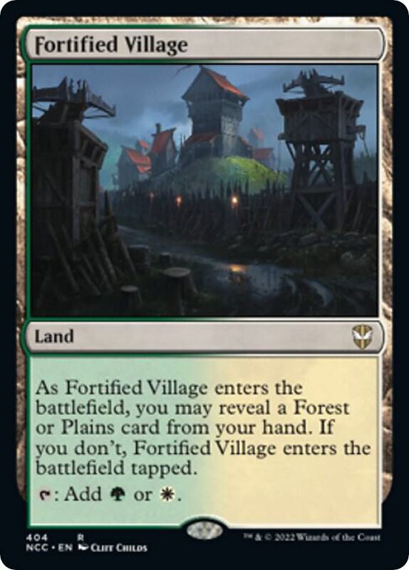Fortified Village (Commander: Streets of New Capenna)  | Good Games North