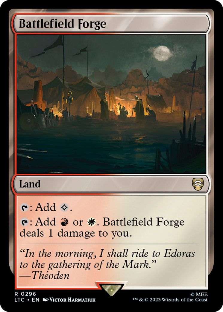 Battlefield Forge [The Lord of the Rings: Tales of Middle-Earth Commander] | Good Games North