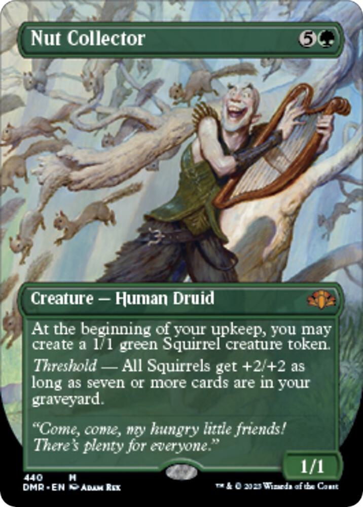 Nut Collector Borderless (Dominaria Remastered)  | Good Games North