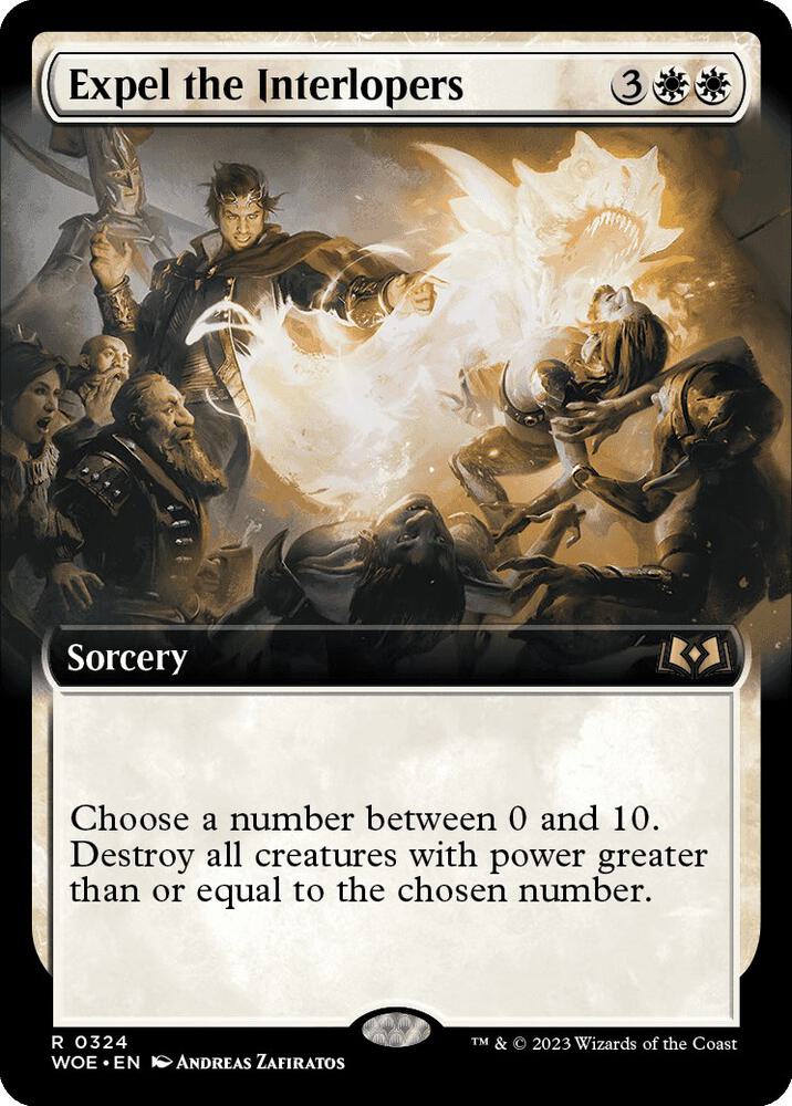 Expel the Interlopers Extended Art (Wilds of Eldraine)  - Foil | Good Games North