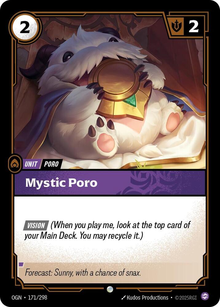 Mystic Poro (Origins)  - Foil | Good Games North