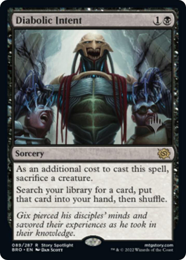 Diabolic Intent (Promo Pack: The Brothers' War)  | Good Games North