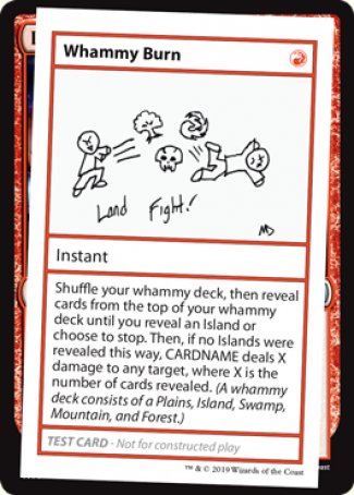 Whammy Burn (2021 Edition) [Mystery Booster Playtest Cards] | Good Games North