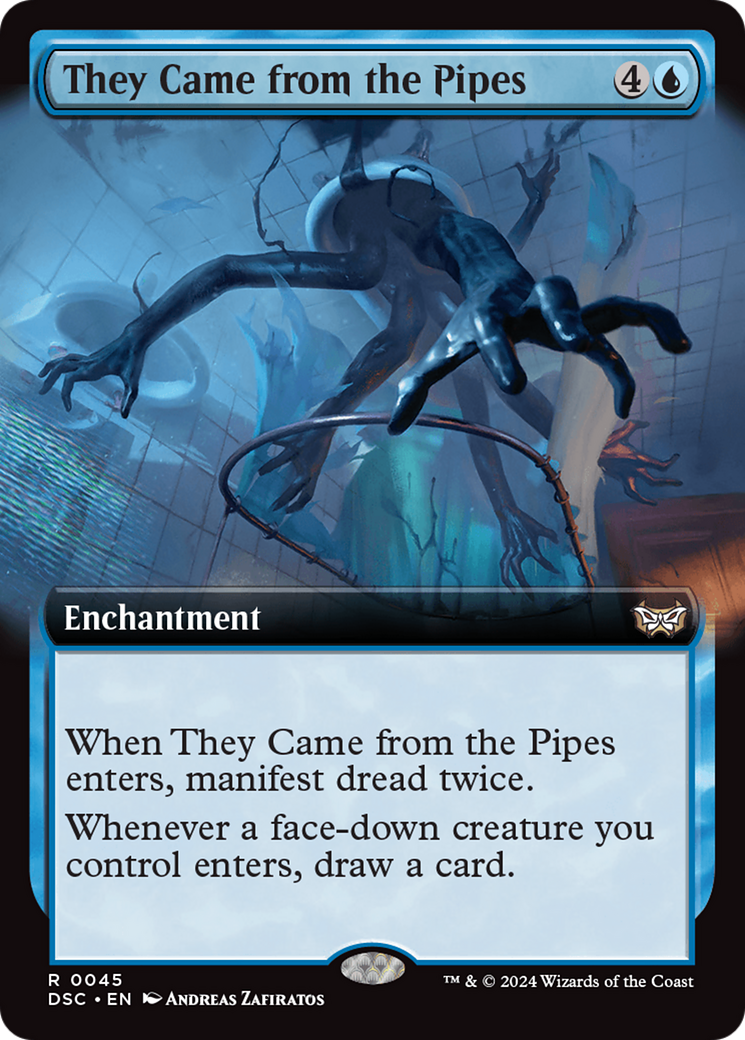 They Came from the Pipes (Extended Art) [Duskmourn: House of Horror Commander] | Good Games North