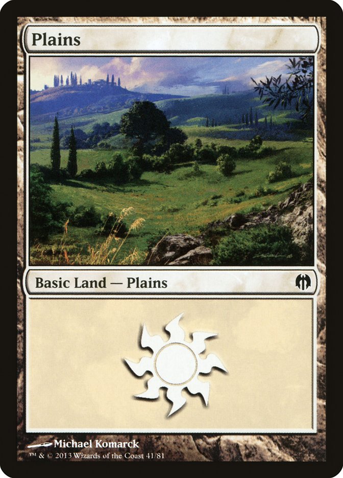 Plains (41) [Duel Decks: Heroes vs. Monsters] | Good Games North