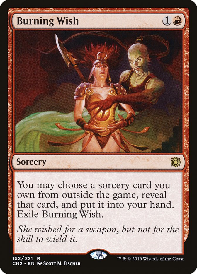 Burning Wish 152/221 (Conspiracy: Take the Crown)  | Good Games North