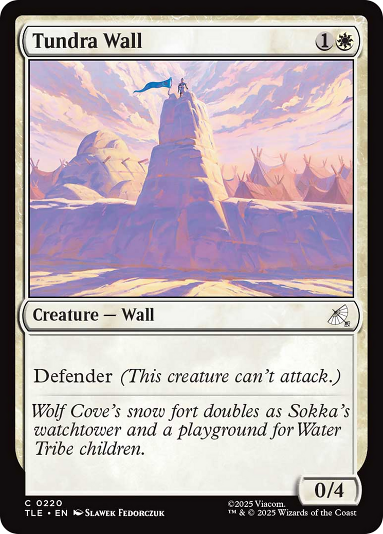 Tundra Wall [Avatar: The Last Airbender: Eternal-Legal] | Good Games North