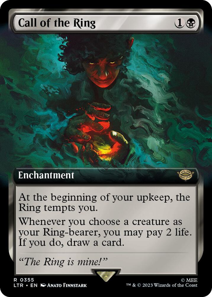 Call of the Ring Extended Art (Universes Beyond: The Lord of the Rings: Tales of Middle-earth)  | Good Games North