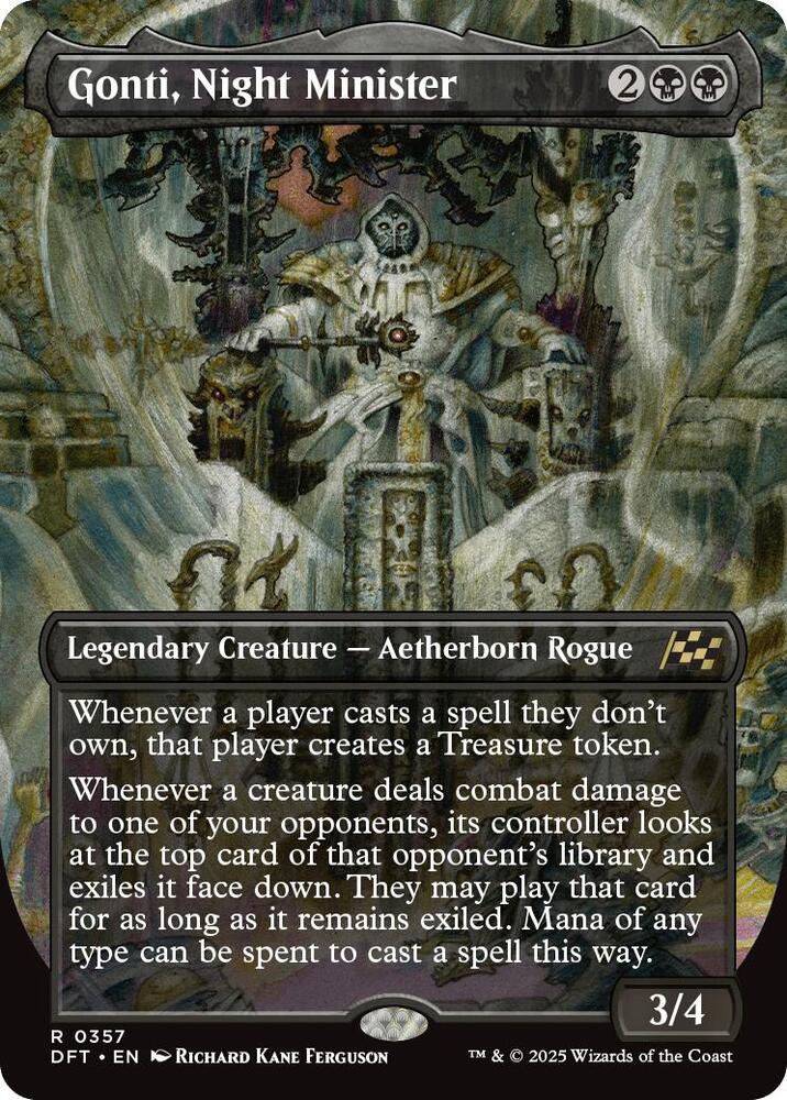 Gonti Night Minister Borderless (Aetherdrift)  - Foil | Good Games North