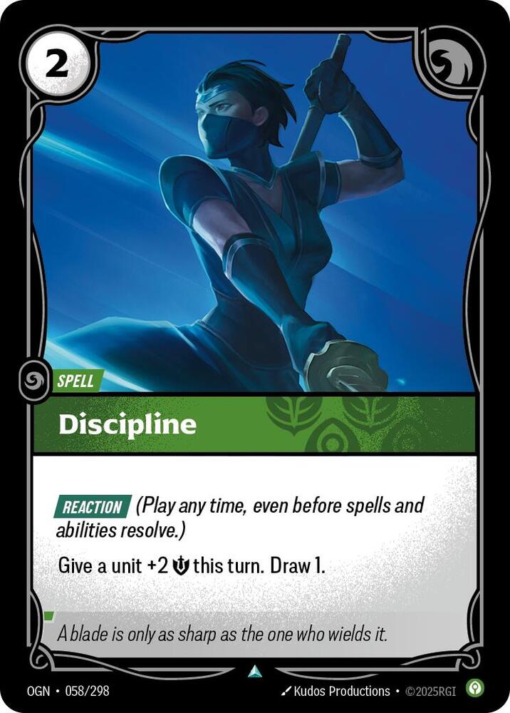 Discipline (Origins)  - Foil | Good Games North