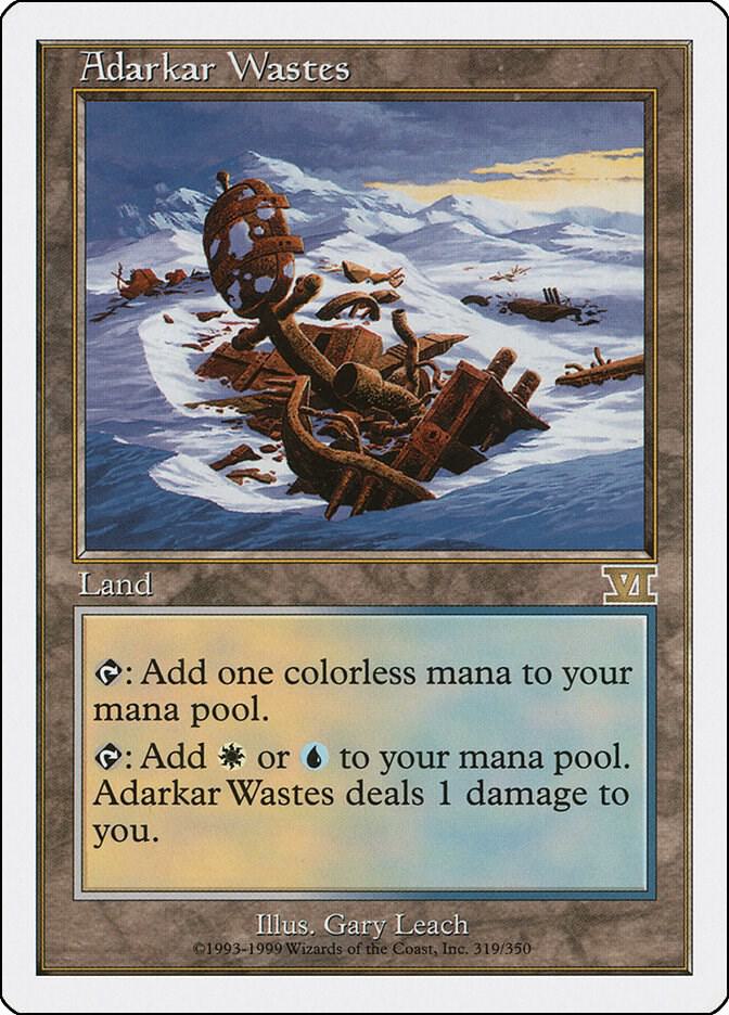 Adarkar Wastes (Classic Sixth Edition)  | Good Games North
