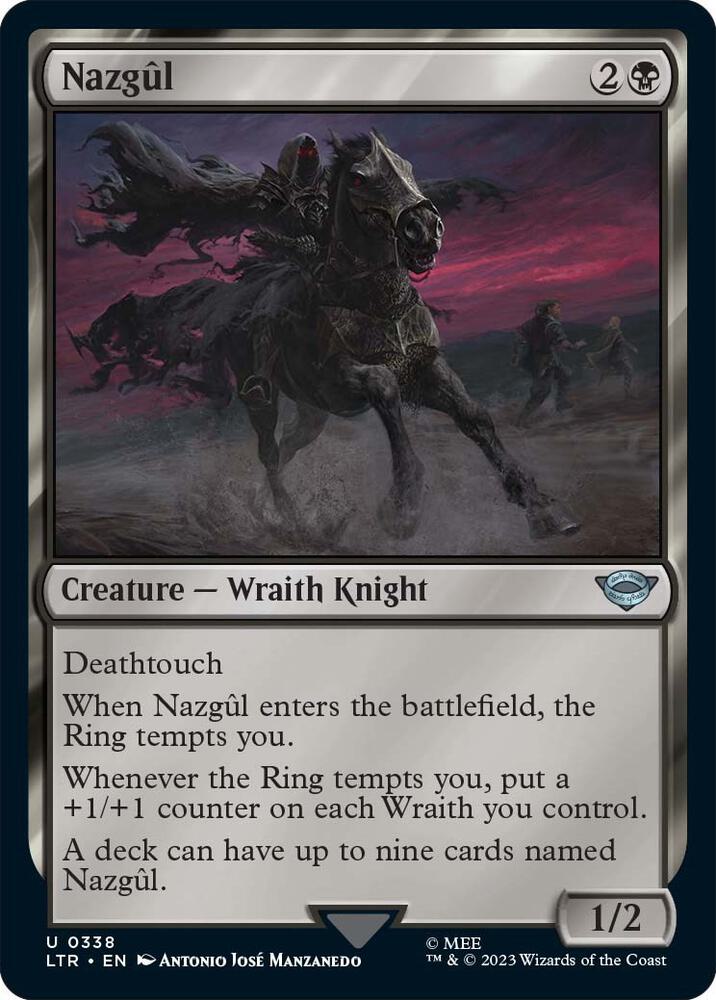 Nazgûl 338 (Universes Beyond: The Lord of the Rings: Tales of Middle-earth)  - Foil | Good Games North