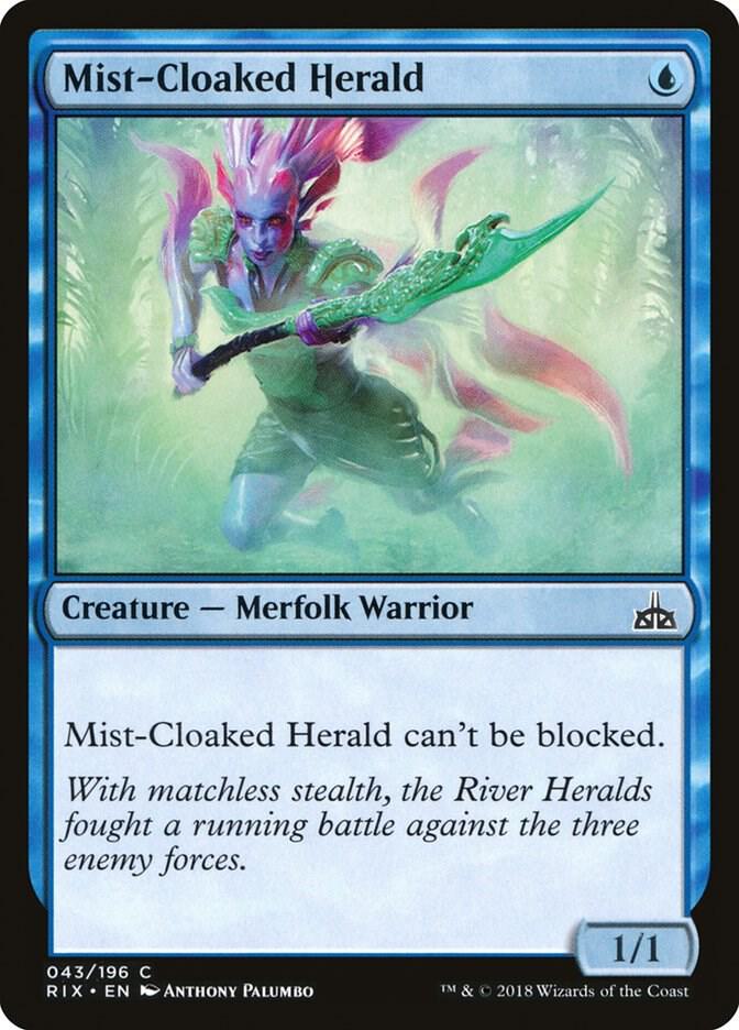 Mist Cloaked Herald (Rivals of Ixalan)  | Good Games North