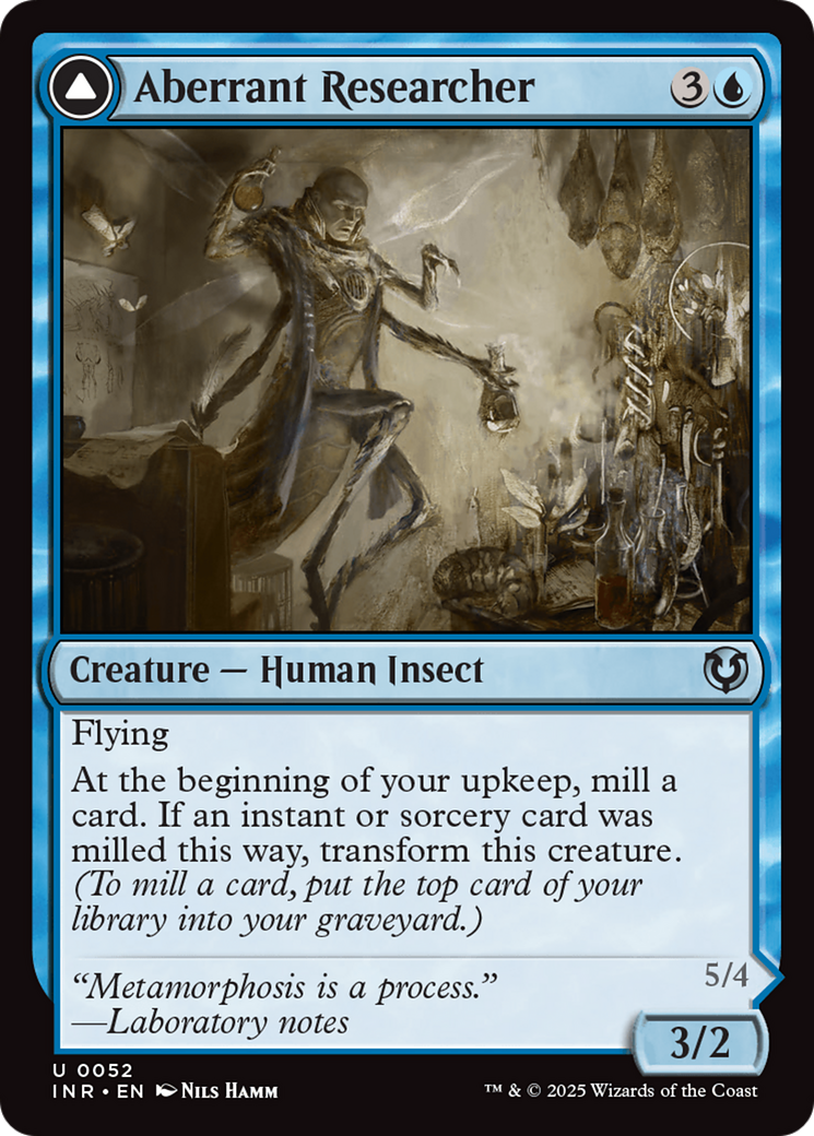 Aberrant Researcher // Perfected Form [Innistrad Remastered] | Good Games North