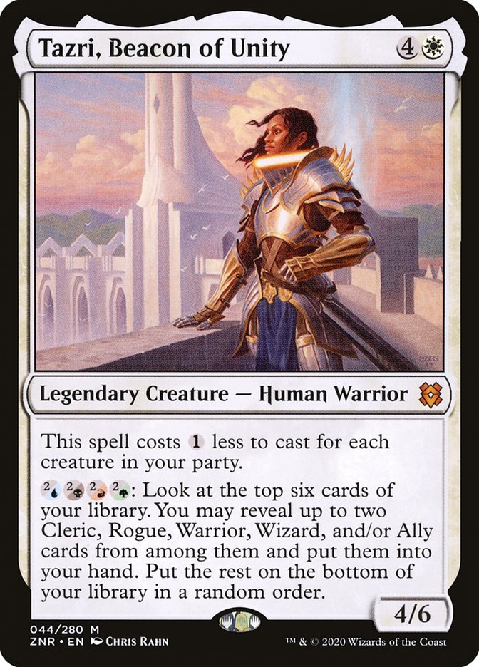 Tazri, Beacon of Unity (Zendikar Rising)  - Foil | Good Games North