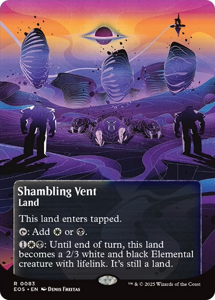 Shambling Vent (0083) (Borderless) [Edge of Eternities: Stellar Sights] | Good Games North