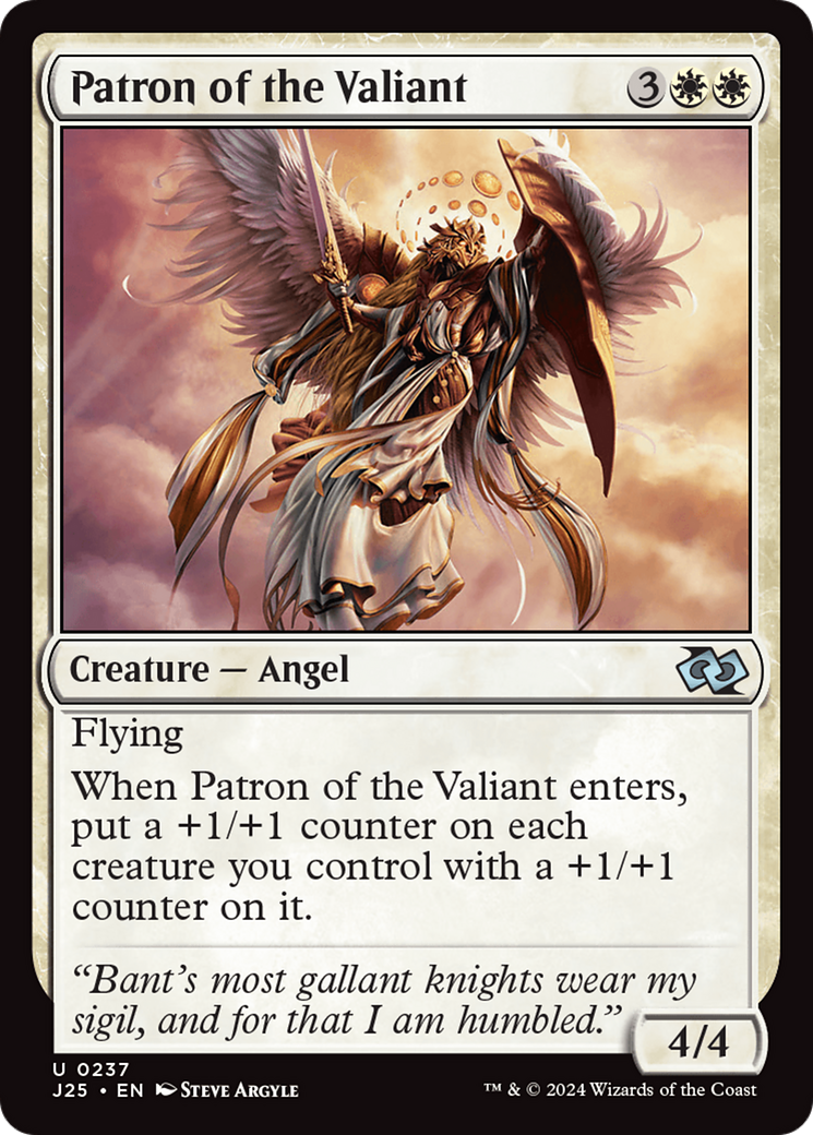 Patron of the Valiant [Foundations Jumpstart] | Good Games North