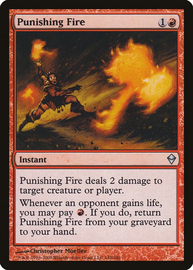 Punishing Fire 142/249 (Zendikar)  - Foil | Good Games North