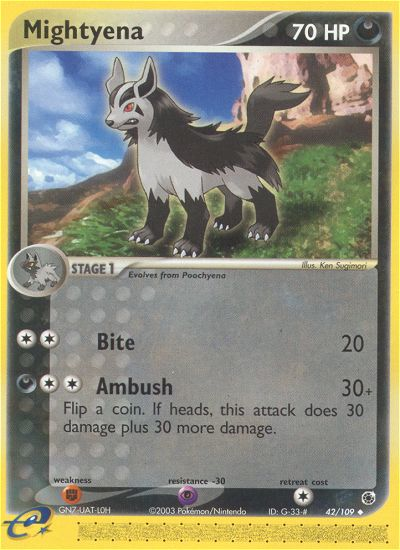 Mightyena (42/109) [EX: Ruby & Sapphire] | Good Games North