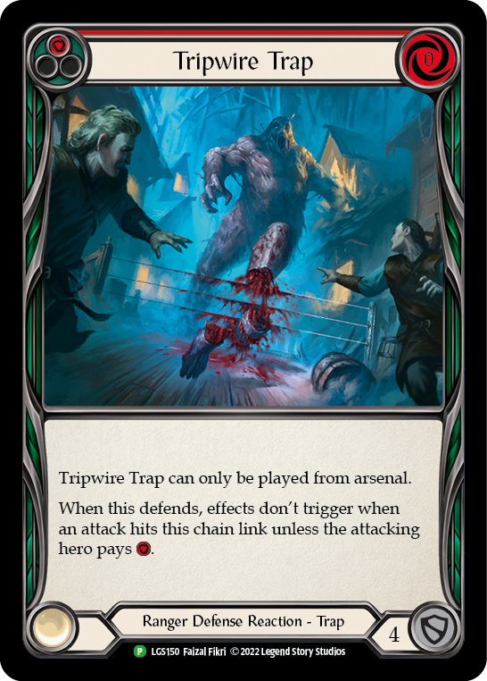Tripwire Trap (Red) [LGS150] (Promo)  Rainbow Foil | Good Games North