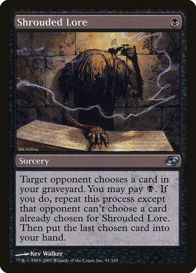 Shrouded Lore 91/165 (Planar Chaos)  - Foil | Good Games North