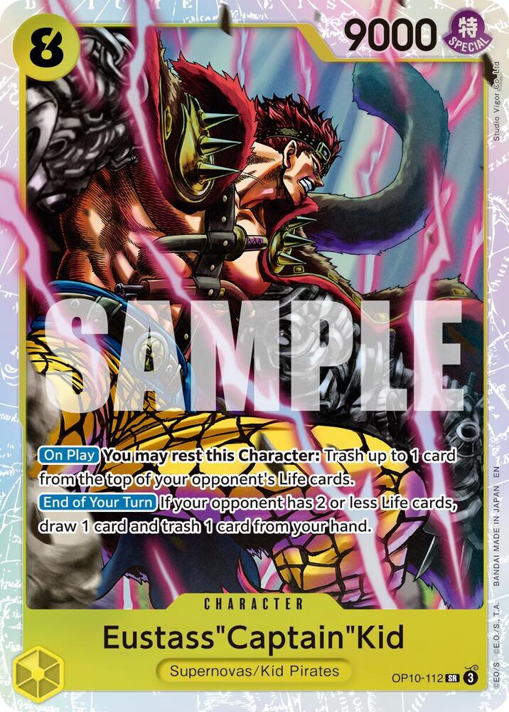 Eustass"Captain"Kid (Reprint) OP10-112 (Premium Booster -The Best- Vol. 2)  - Foil | Good Games North