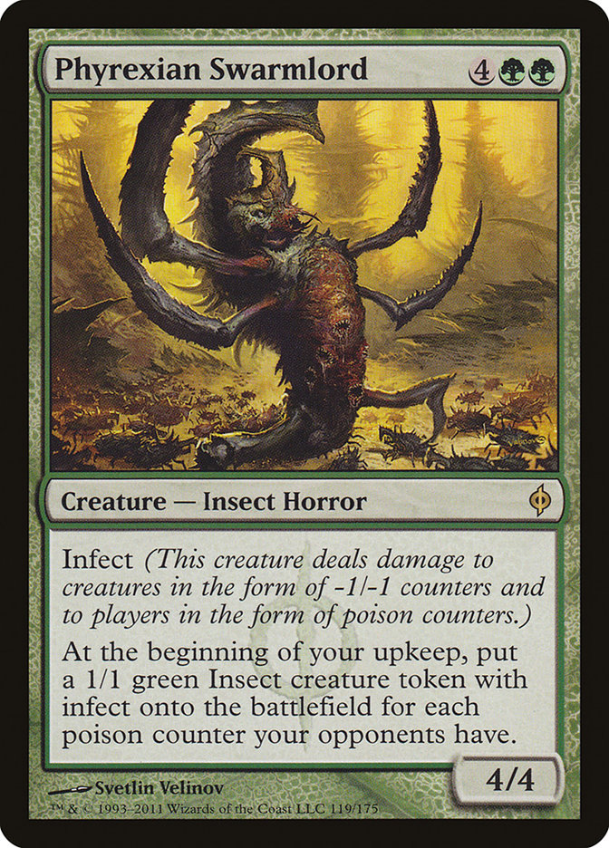 Phyrexian Swarmlord 119/175 (New Phyrexia)  - Foil | Good Games North