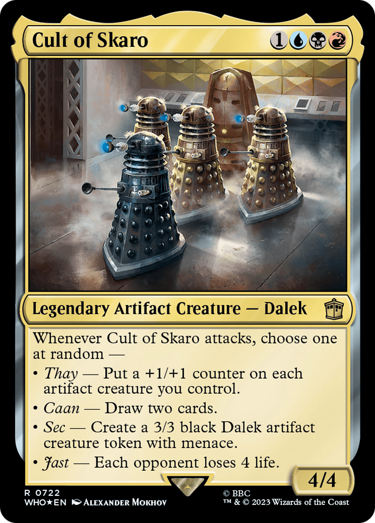 Cult of Skaro (Surge Foil) [Doctor Who] | Good Games North