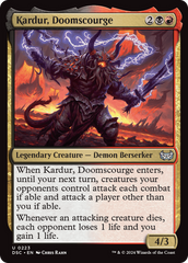 Kardur, Doomscourge [Duskmourn: House of Horror Commander] | Good Games North