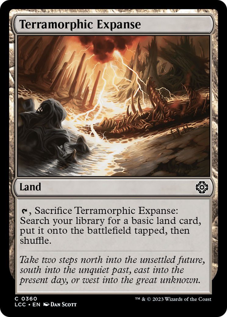 Terramorphic Expanse [The Lost Caverns of Ixalan Commander] | Good Games North