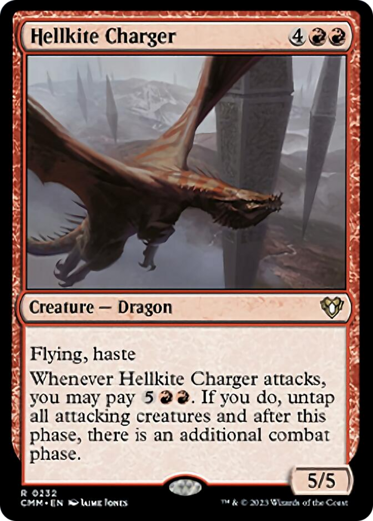 Hellkite Charger [Commander Masters] | Good Games North