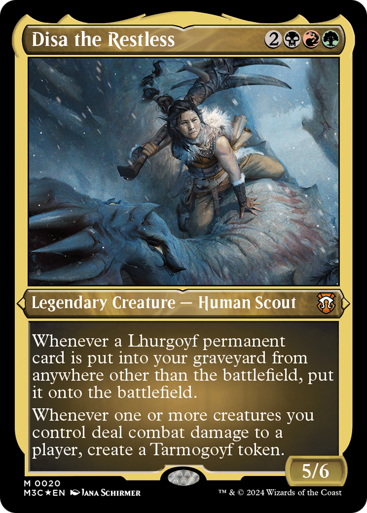 Disa the Restless (Foil Etched) [Modern Horizons 3 Commander] | Good Games North