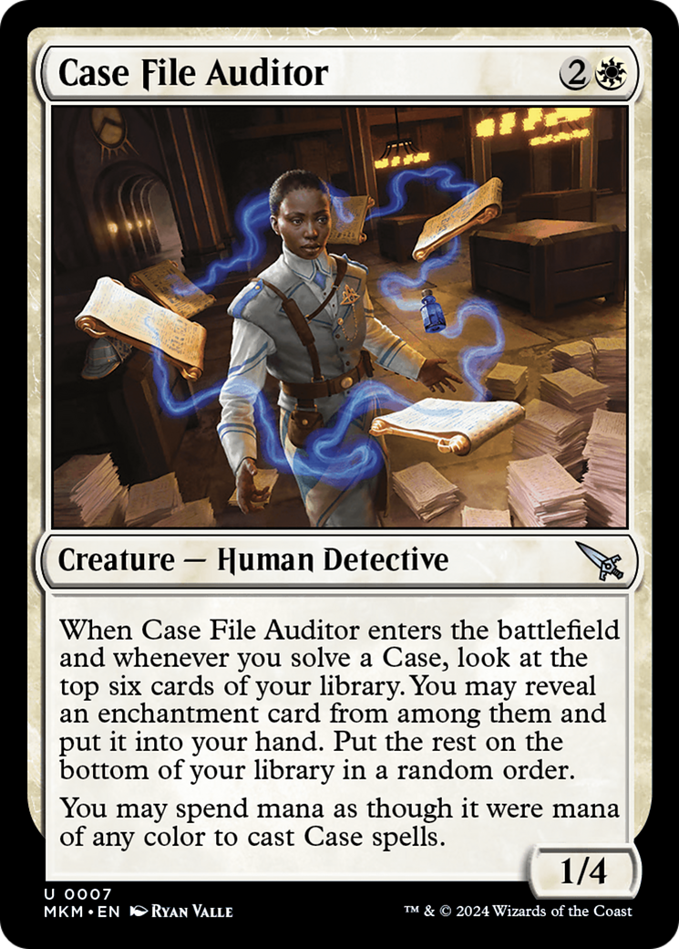 Case File Auditor (Blue) [Murders at Karlov Manor] | Good Games North