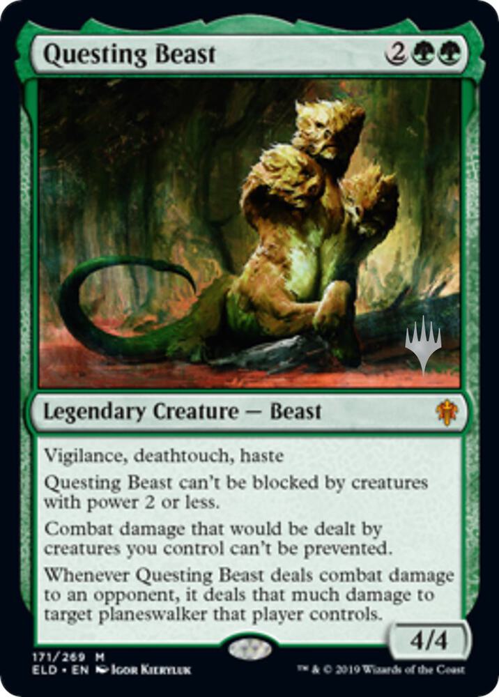 Questing Beast 171 (Promo Pack: Throne of Eldraine)  - Foil | Good Games North