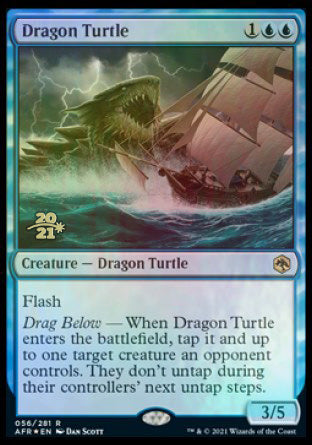 Dragon Turtle [Dungeons & Dragons: Adventures in the Forgotten Realms Prerelease Promos] | Good Games North