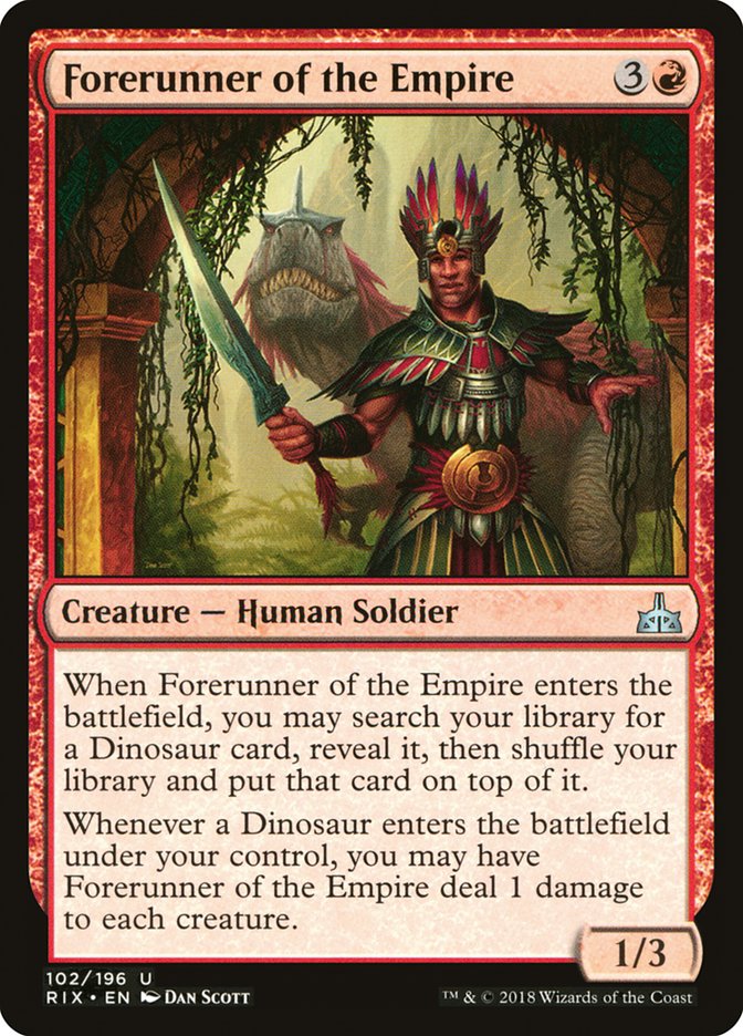 Forerunner of the Empire (Rivals of Ixalan)  - Foil | Good Games North