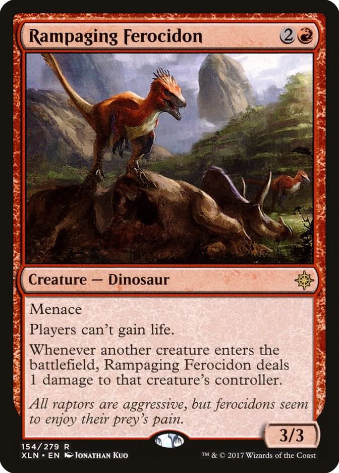 Rampaging Ferocidon 154/279 (Ixalan)  - Foil | Good Games North