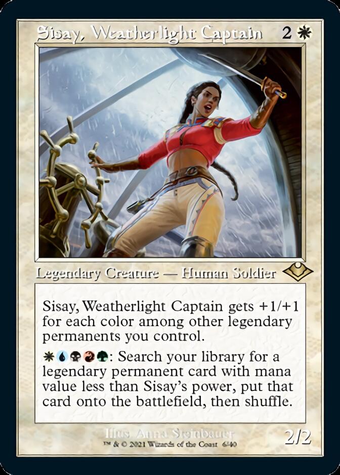 Sisay, Weatherlight Captain (Retro) [Modern Horizons] | Good Games North