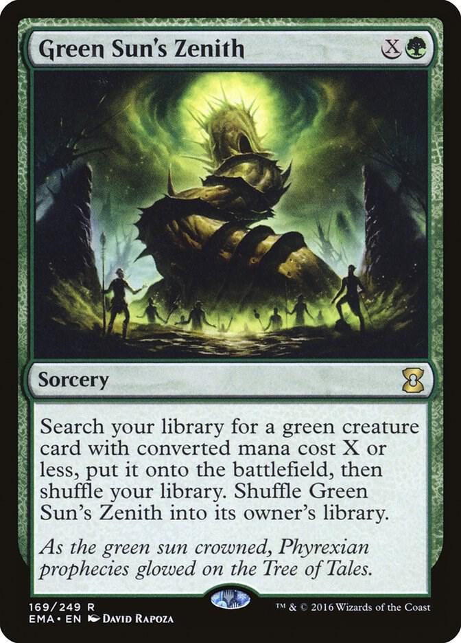 Green Suns Zenith (Eternal Masters)  - Foil | Good Games North