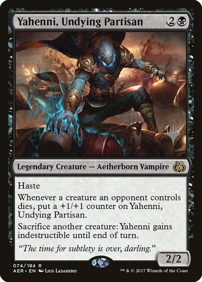 Yahenni, Undying Partisan (Promo Pack) [Aether Revolt Promos] | Good Games North