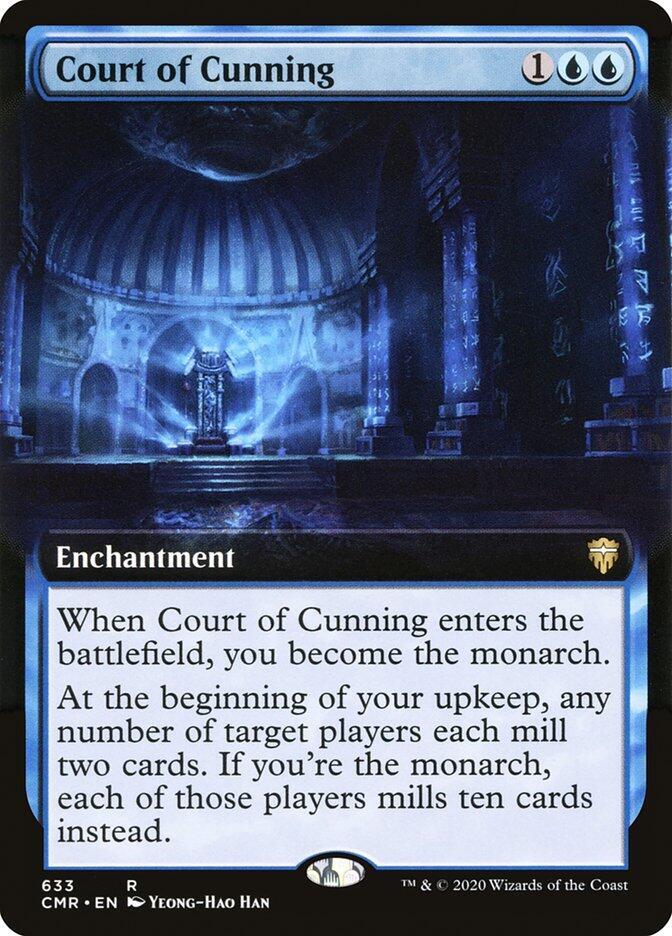 Court of Cunning Extended Art (Commander Legends)  | Good Games North