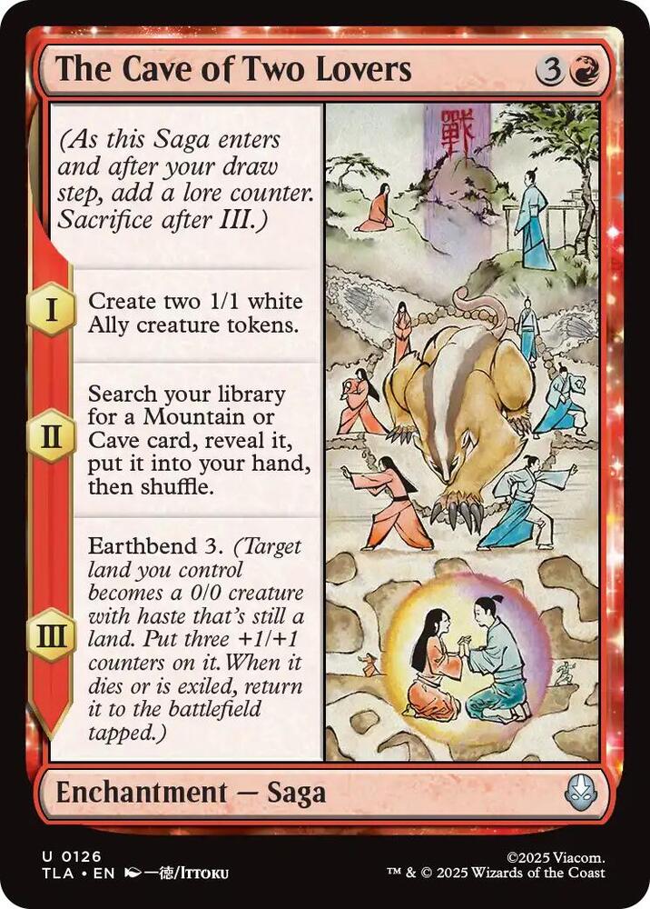 The Cave of Two Lovers 126 (Avatar: The Last Airbender)  - Foil | Good Games North