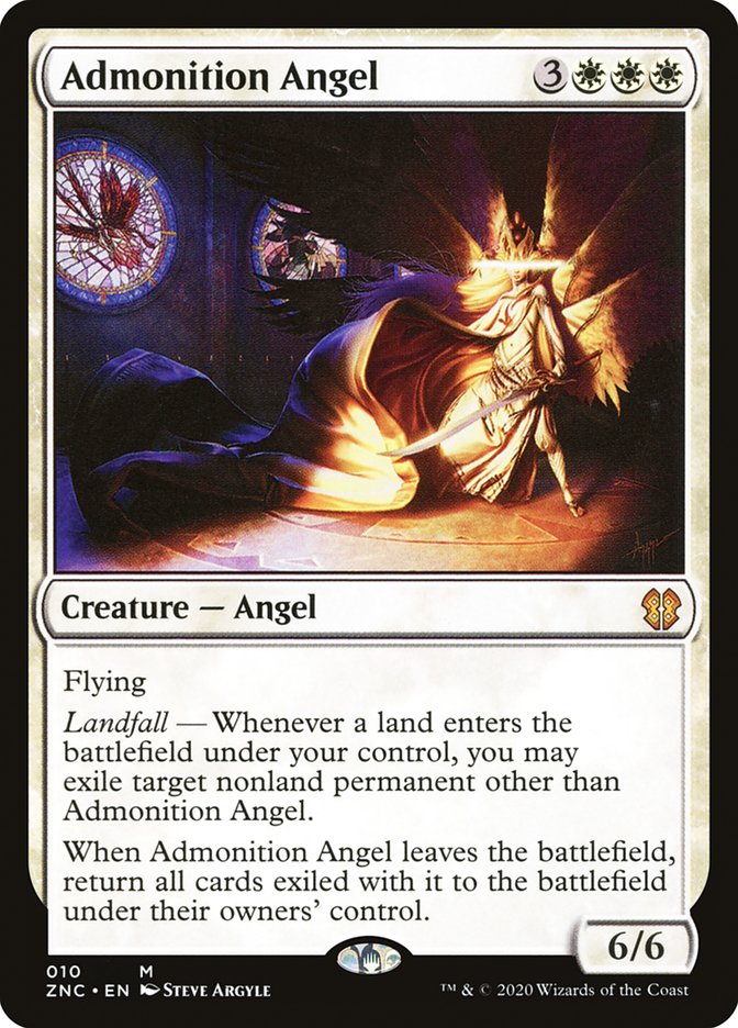 Admonition Angel 10/142 (Commander: Zendikar Rising)  | Good Games North