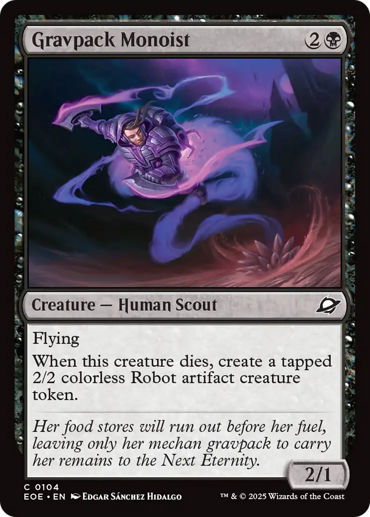 Gravpack Monoist [Edge of Eternities] | Good Games North