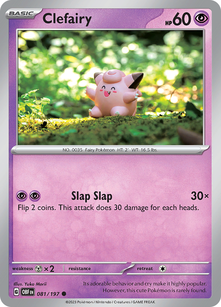 Clefairy (081/197) [Scarlet & Violet: Obsidian Flames] | Good Games North