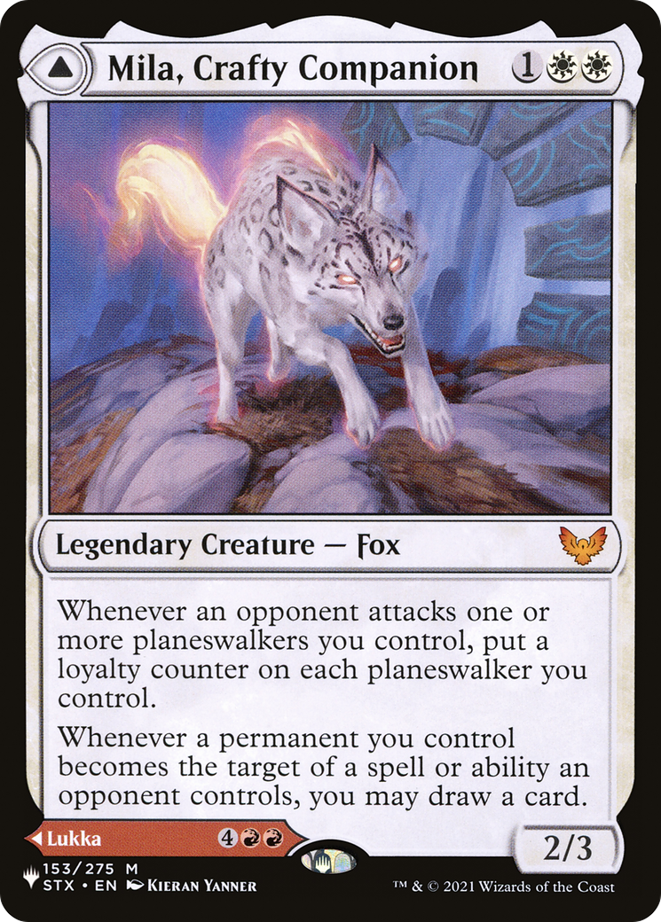 Mila, Crafty Companion // Lukka, Wayward Bonder [Secret Lair: From Cute to Brute] | Good Games North