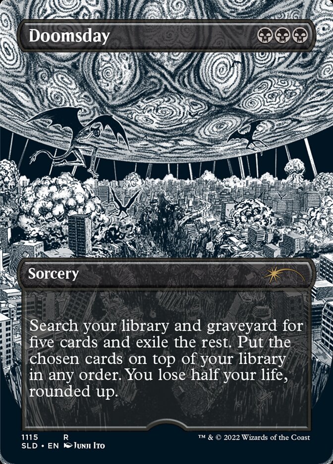 Doomsday (Borderless Etched Foil) [Secret Lair Drop Series] | Good Games North