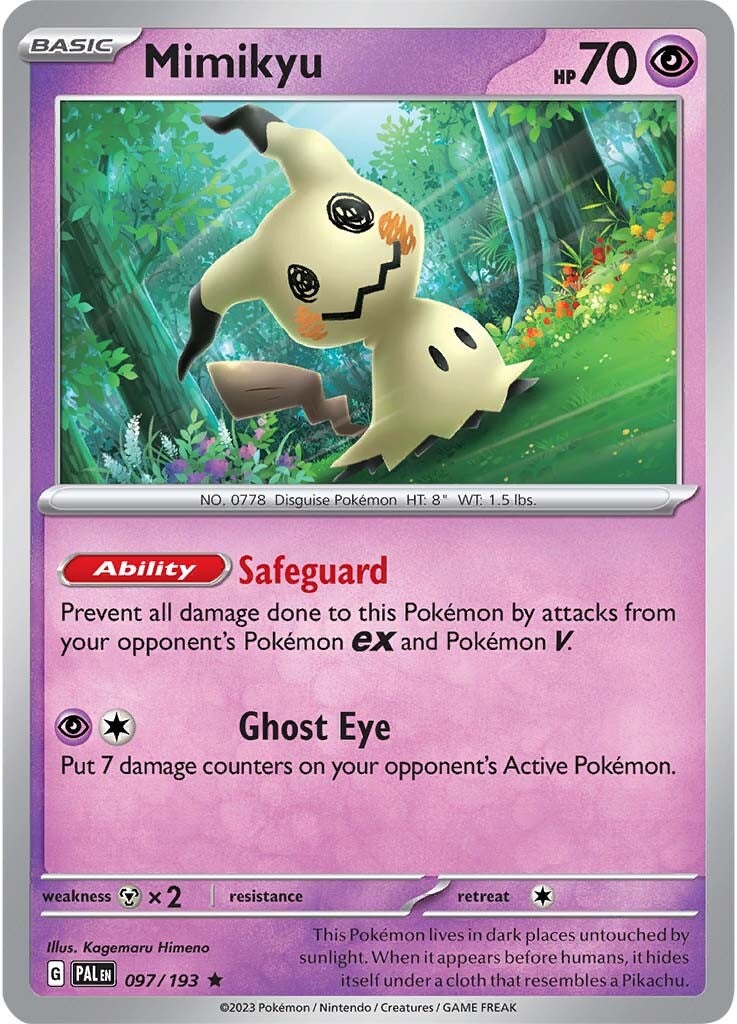 Mimikyu (097/193) [Scarlet & Violet: Paldea Evolved] | Good Games North