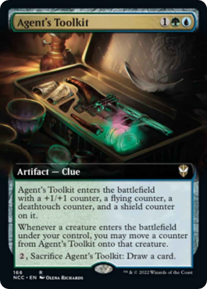 Agents Toolkit Extended Art (Commander: Streets of New Capenna)  | Good Games North